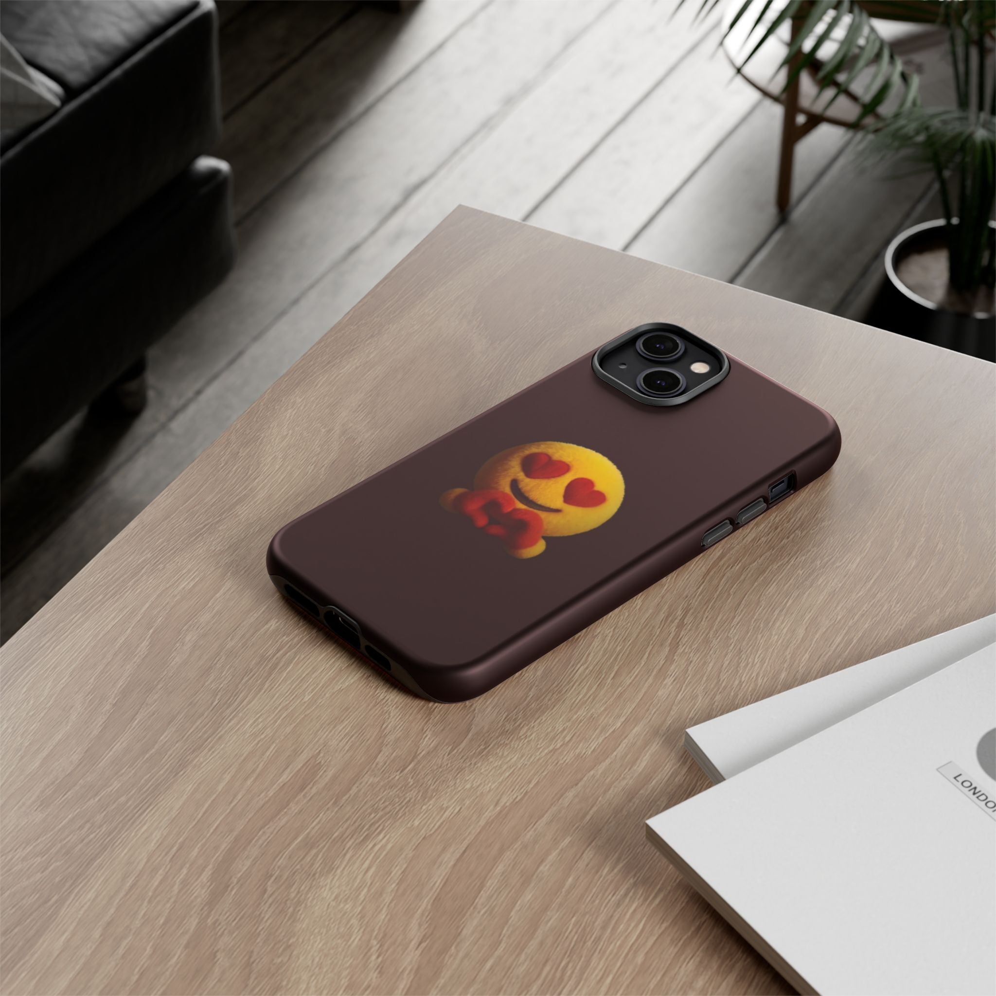 Heart Eyes Emoji Love Design (Tough Protective Cover)