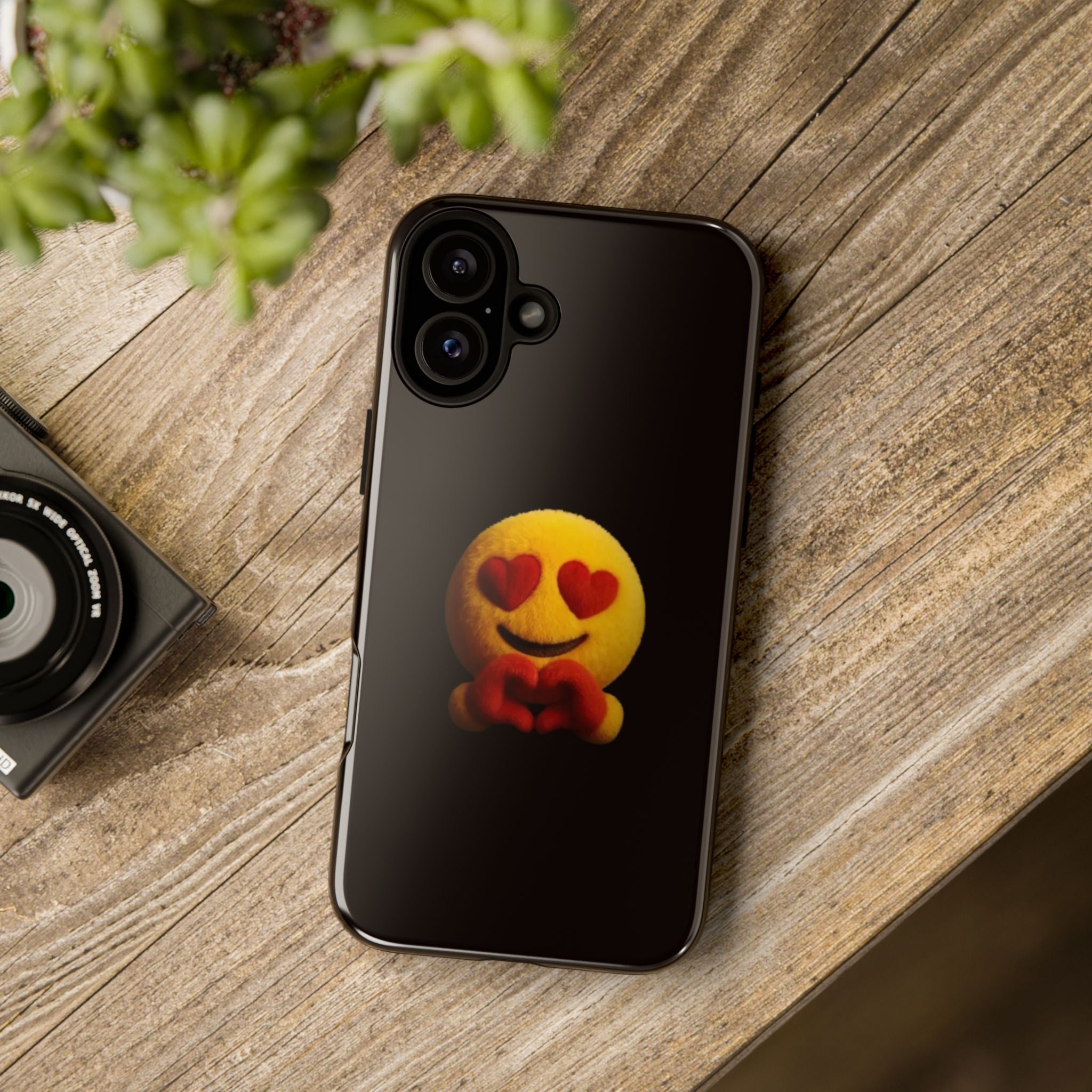 Heart Eyes Emoji Love Design (Tough Protective Cover)
