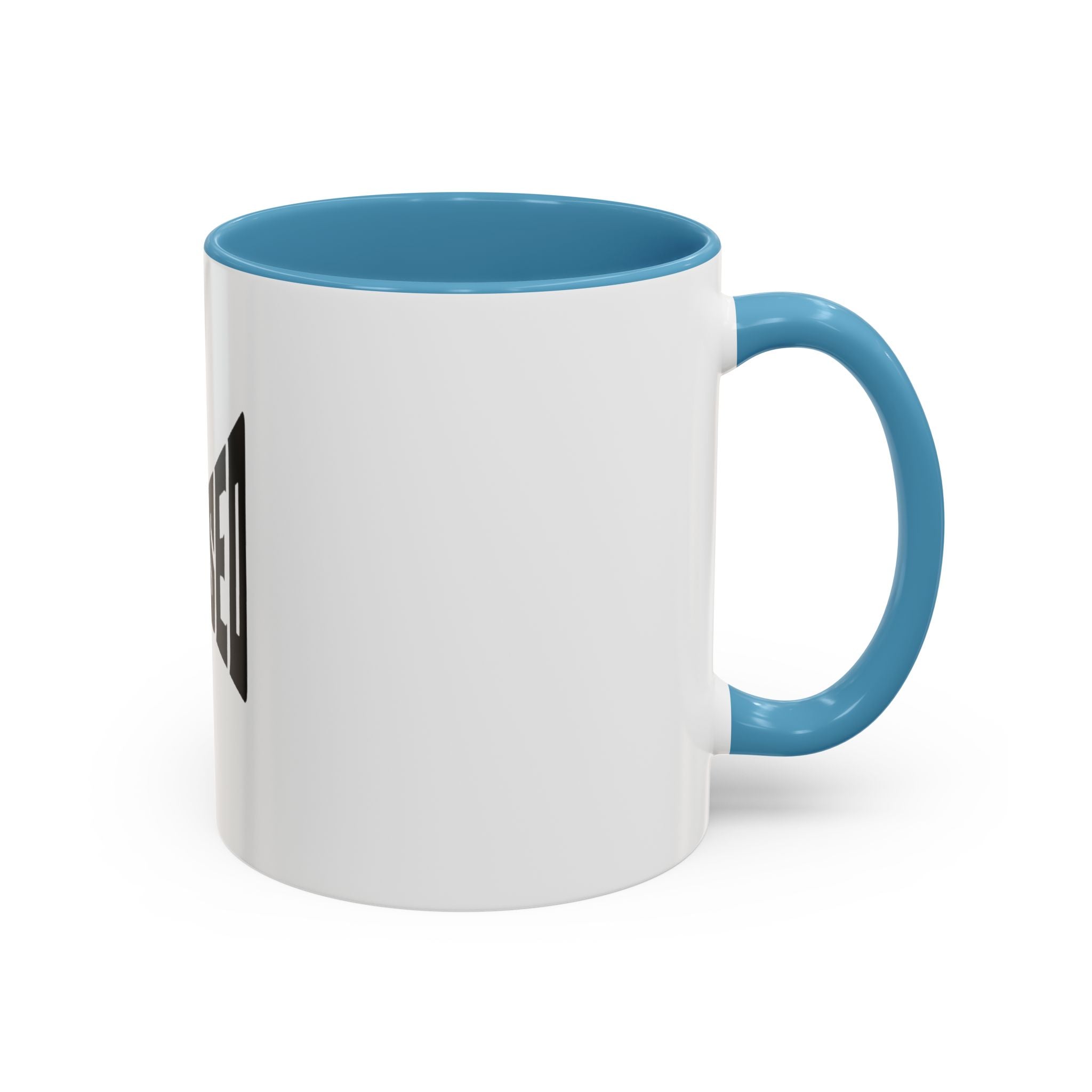 Blessed Coffee Mug — Bold Black Typography Ceramic Mug (11/15 oz)