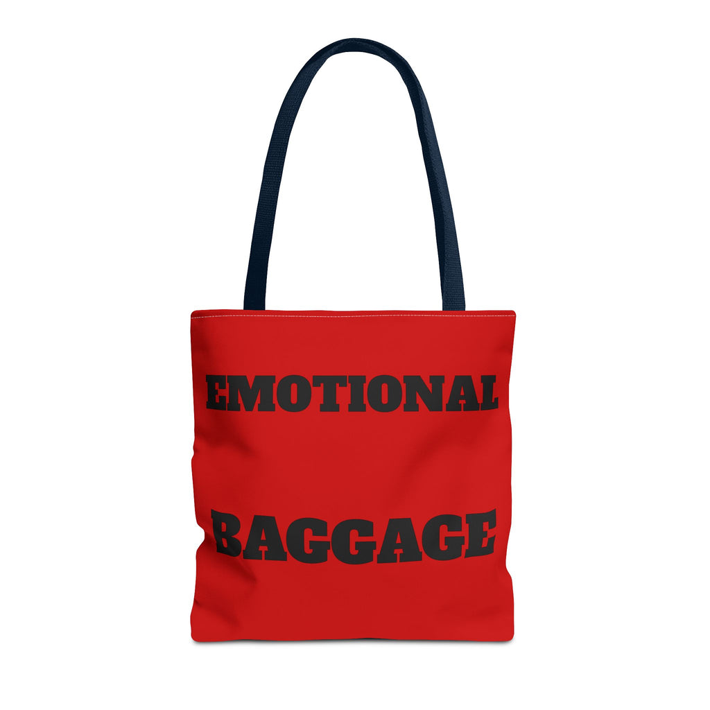 Emotional Baggage Tote Bag — Red Statement Shopper