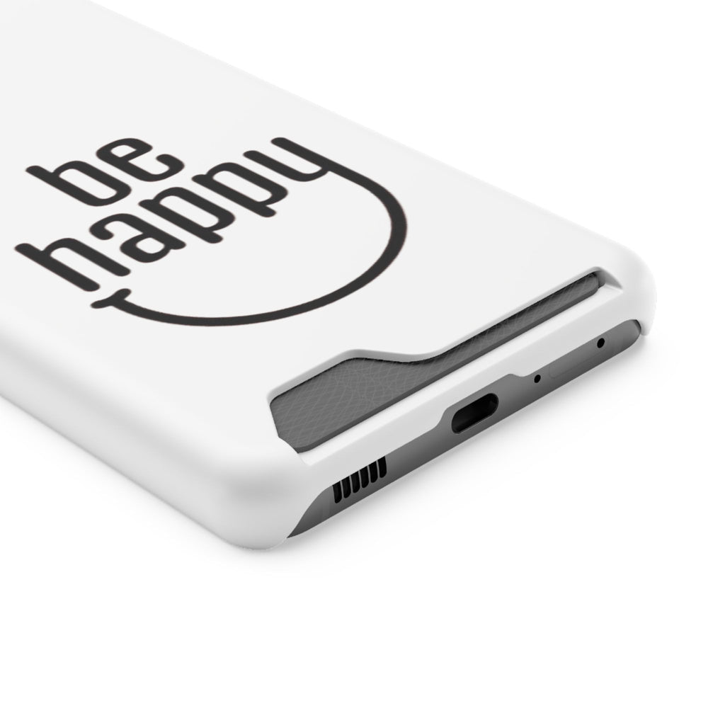 Minimal White Wallet Phone Case