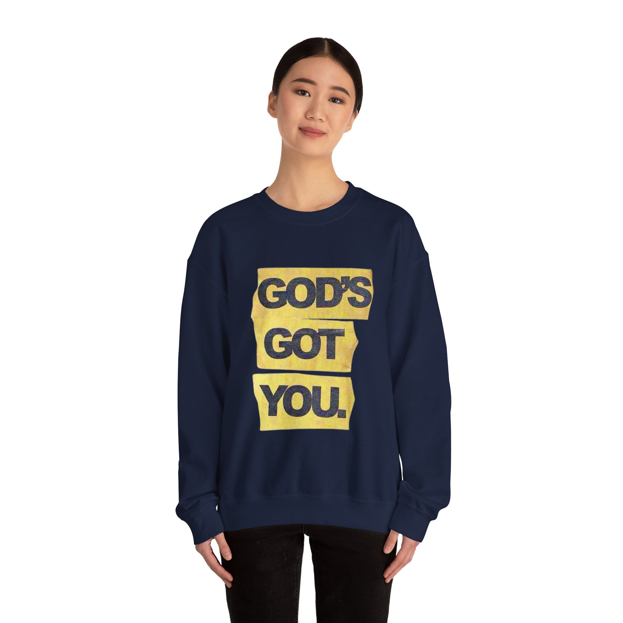God's Got You Crewneck Sweatshirt, Inspirational Gift, Unisex Sweatshirt, Motivational Fashion, Encouragement Apparel, Cozy Everyday Wear
