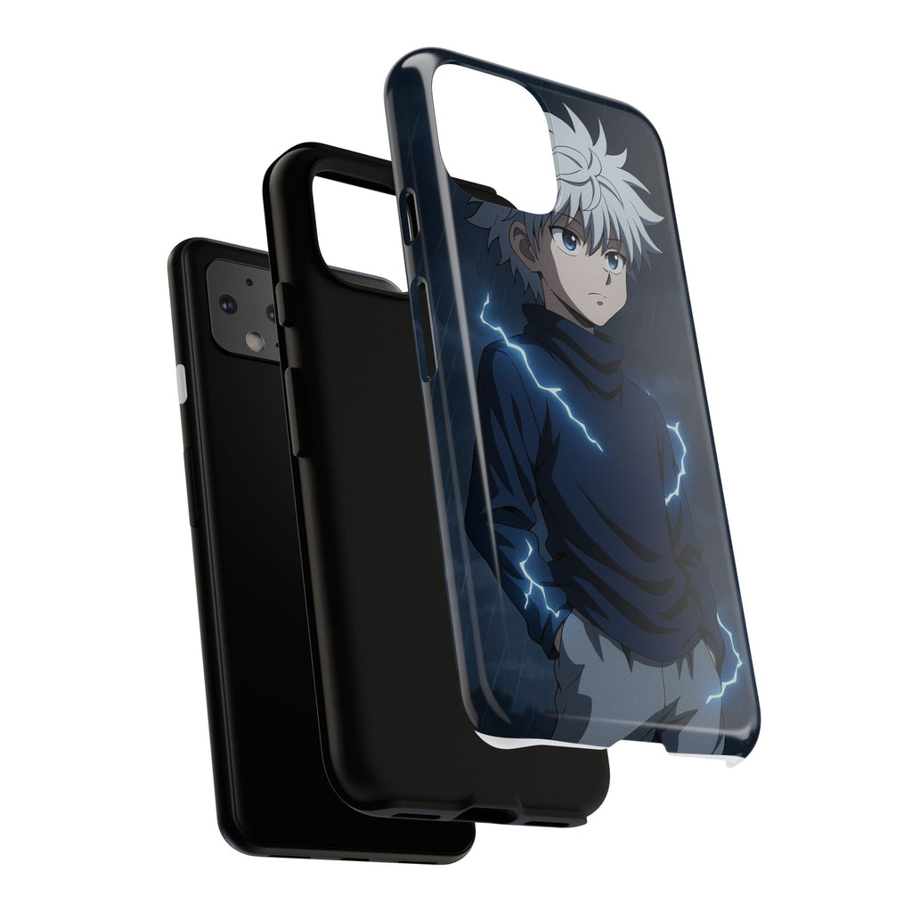 Anime Phone Case Featuring Lightning Design,