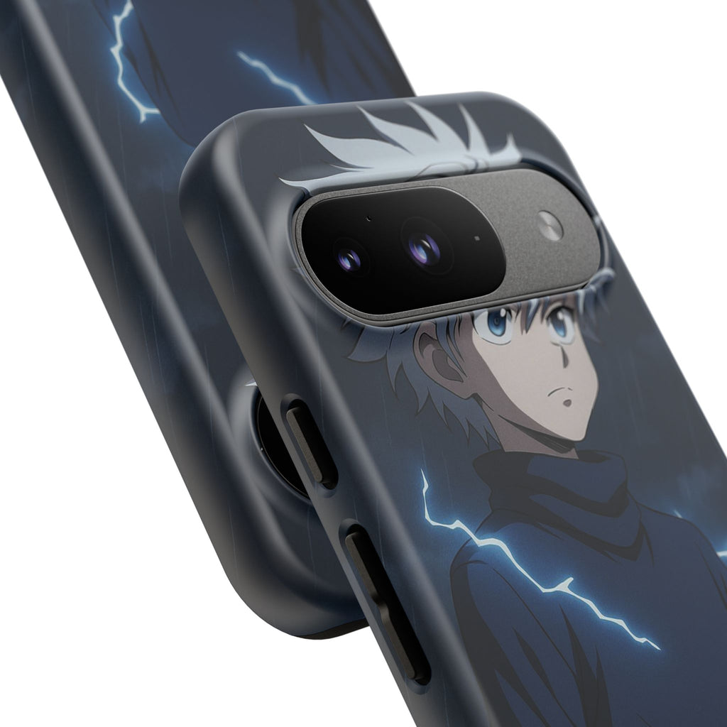 Anime Phone Case Featuring Lightning Design,