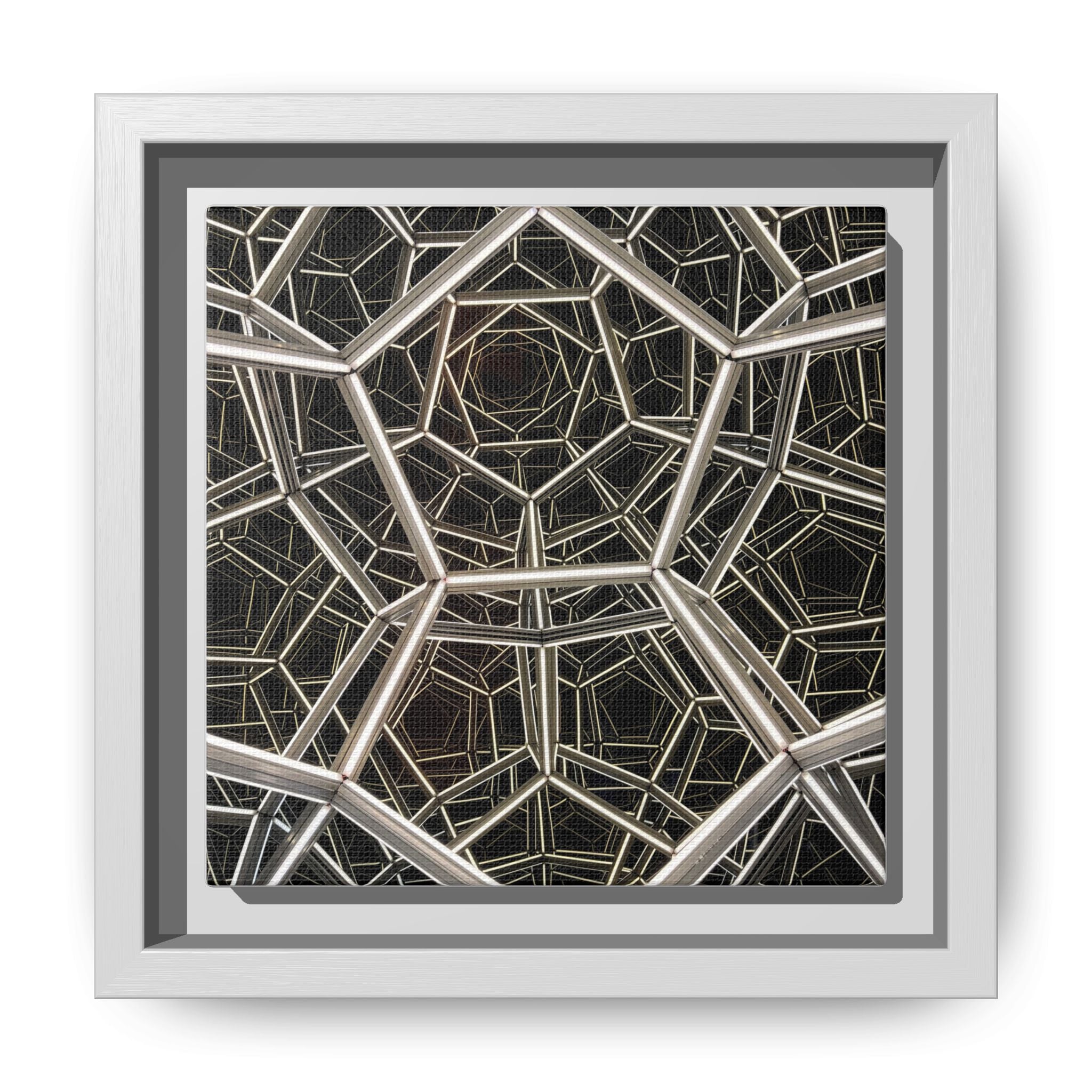 Framed Wall Art Print, Modern Geometric Canvas, Abstract Home Decor, Unique Gift, Stylish Office Art, Contemporary Room Decor