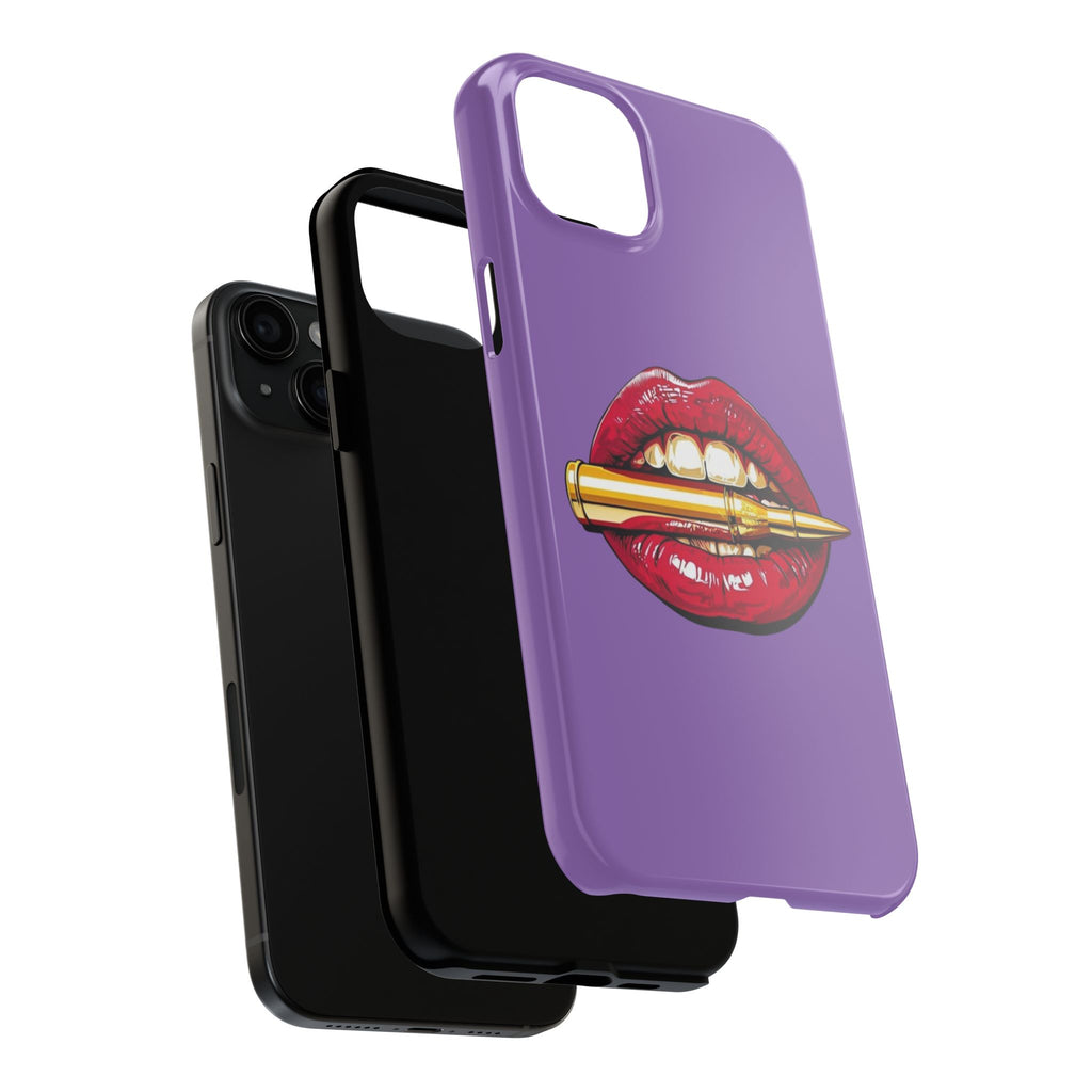 Bold Lipstick Phone Cases | Stylish Tough Cases, Phone Accessories, Birthday Gifts, Trendy Cell Phone Covers, Fashionable Tech Gear