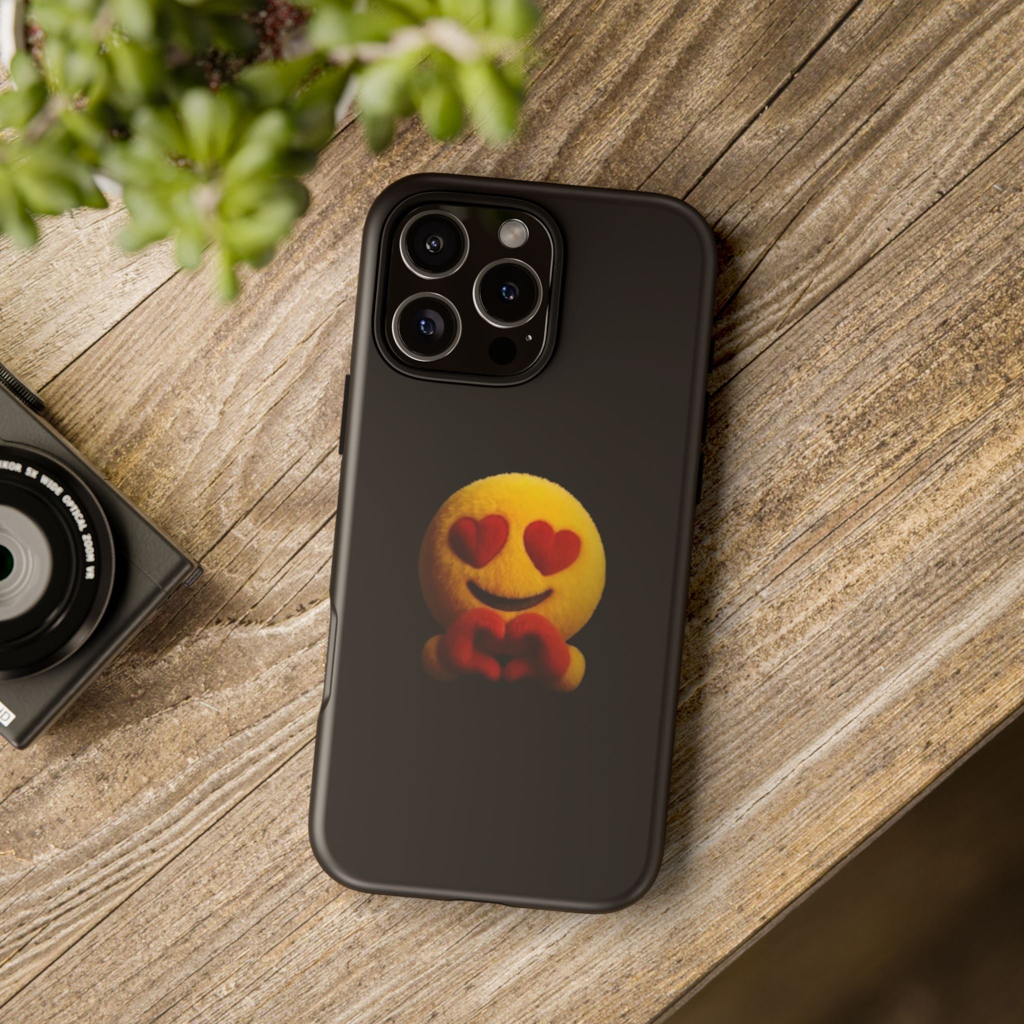 Heart Eyes Emoji Love Design (Tough Protective Cover)