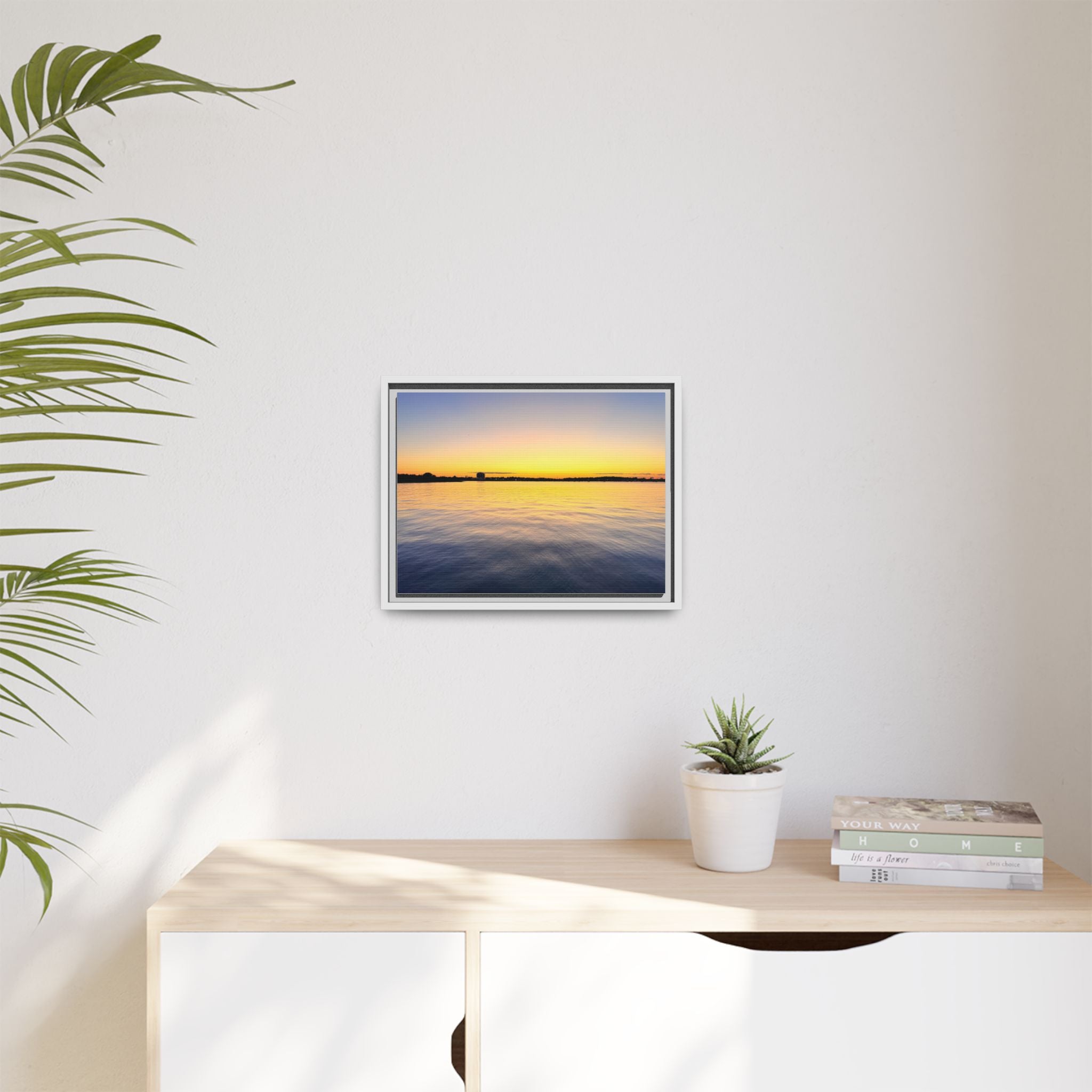 Matte Canvas, Framed (Multi-color)