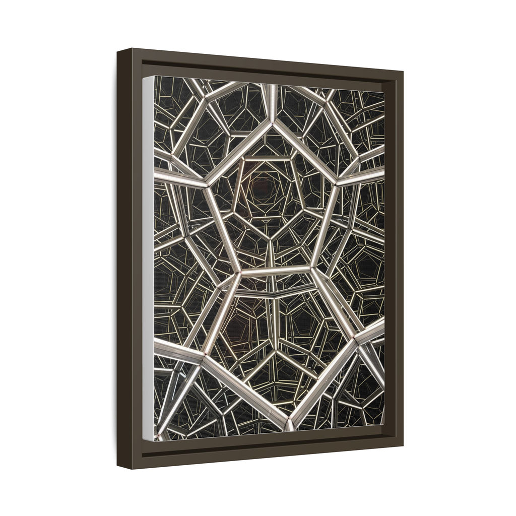 Framed Wall Art Print, Modern Geometric Canvas, Abstract Home Decor, Unique Gift, Stylish Office Art, Contemporary Room Decor