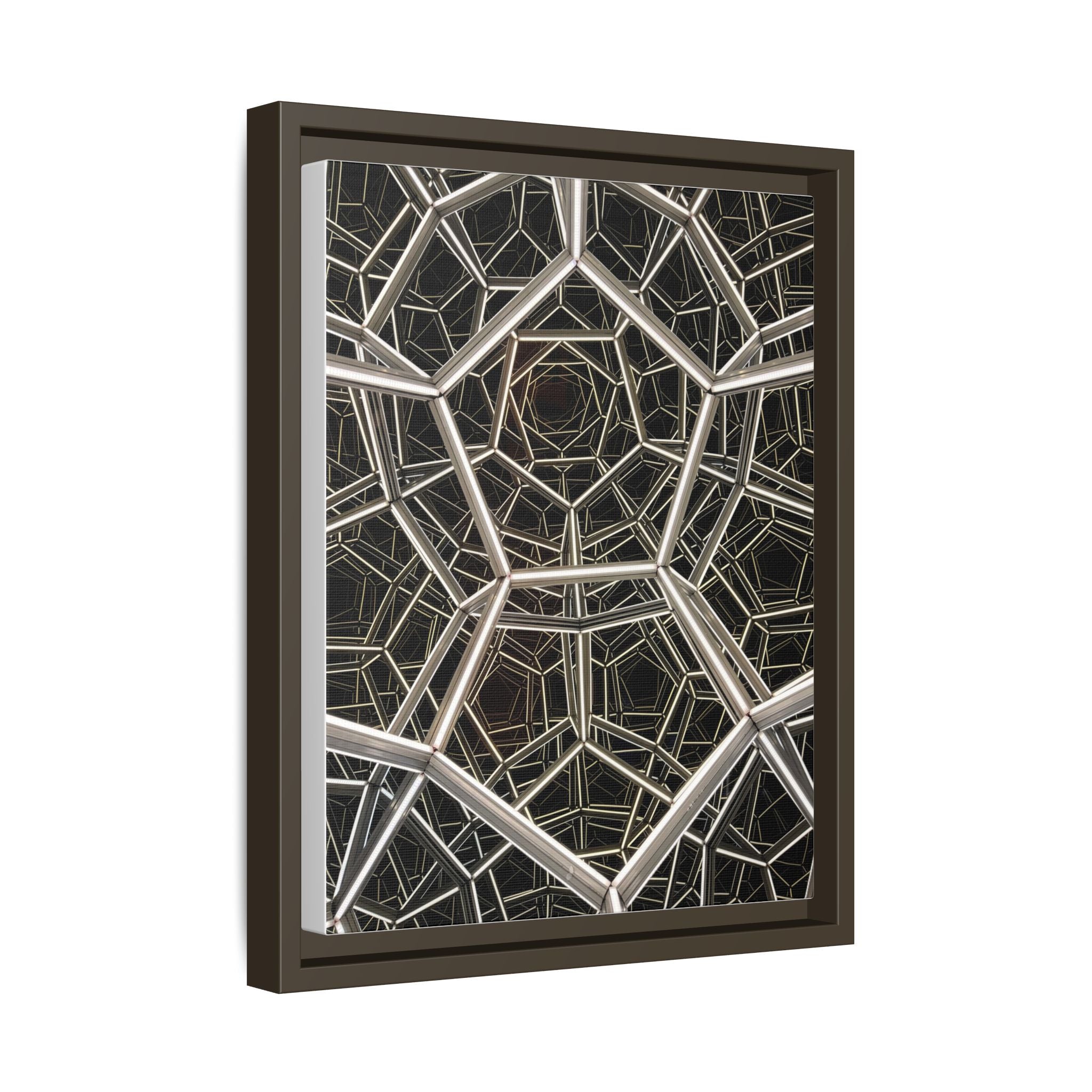 Framed Wall Art Print, Modern Geometric Canvas, Abstract Home Decor, Unique Gift, Stylish Office Art, Contemporary Room Decor