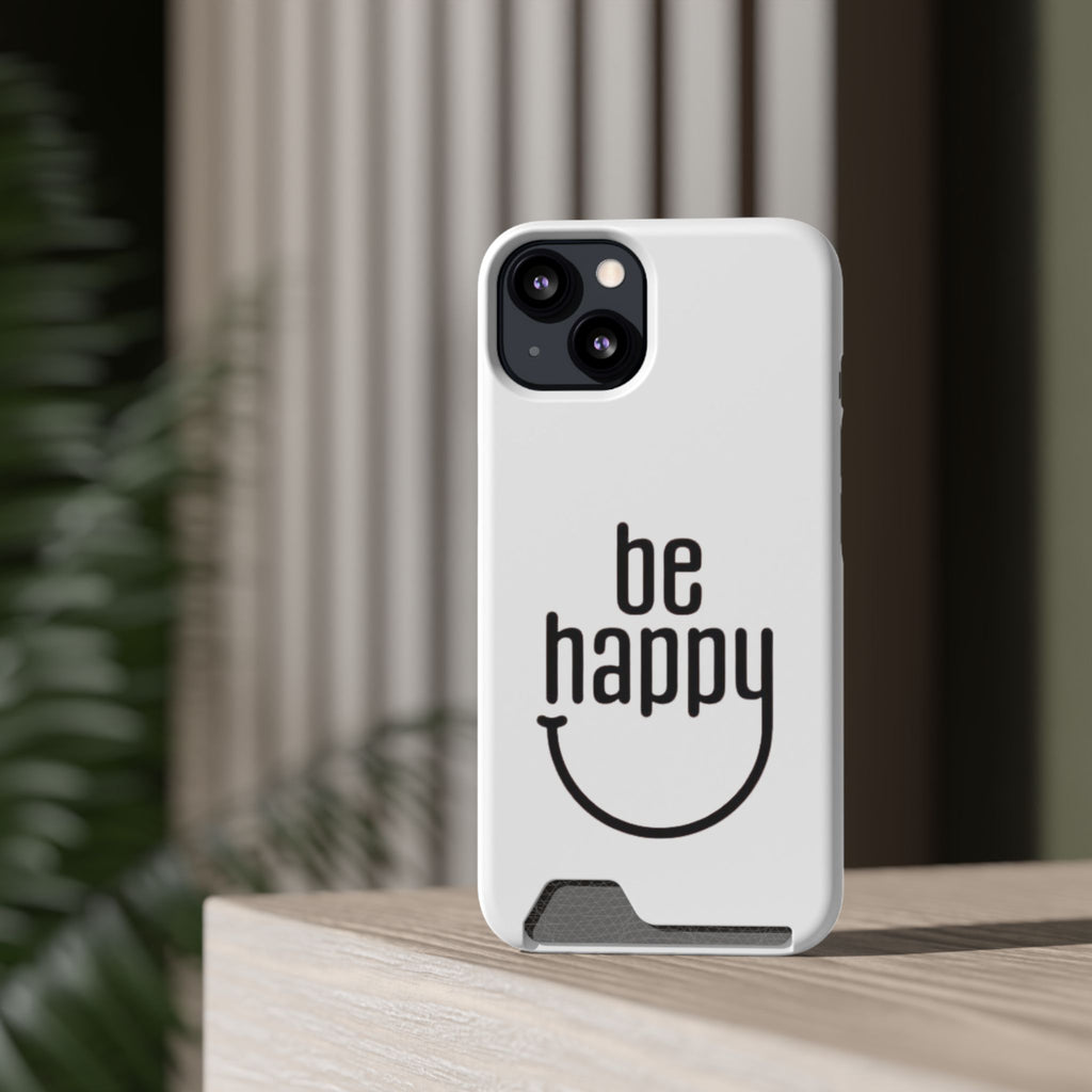 Minimal White Wallet Phone Case