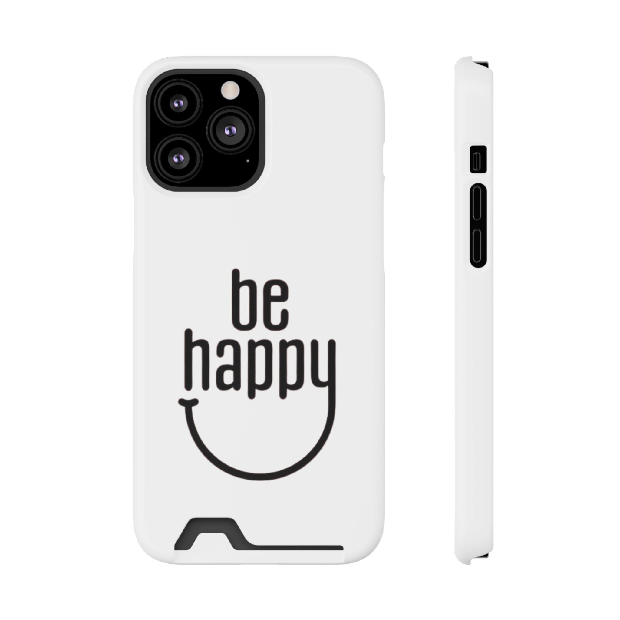 Minimal White Wallet Phone Case