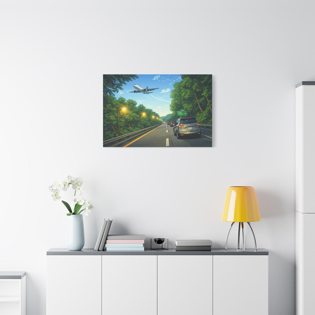 Road to New Horizons Matte Canvas, Stretched, 1.25"