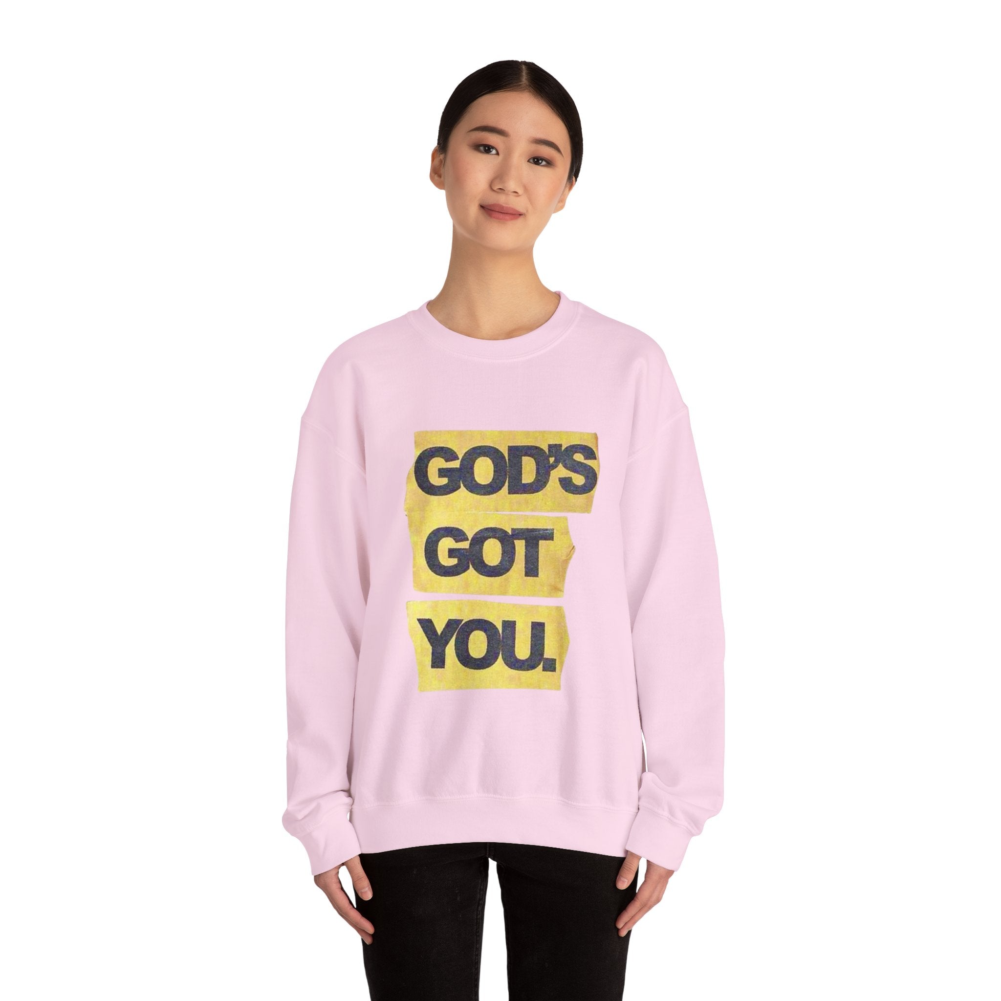God's Got You Crewneck Sweatshirt, Inspirational Gift, Unisex Sweatshirt, Motivational Fashion, Encouragement Apparel, Cozy Everyday Wear