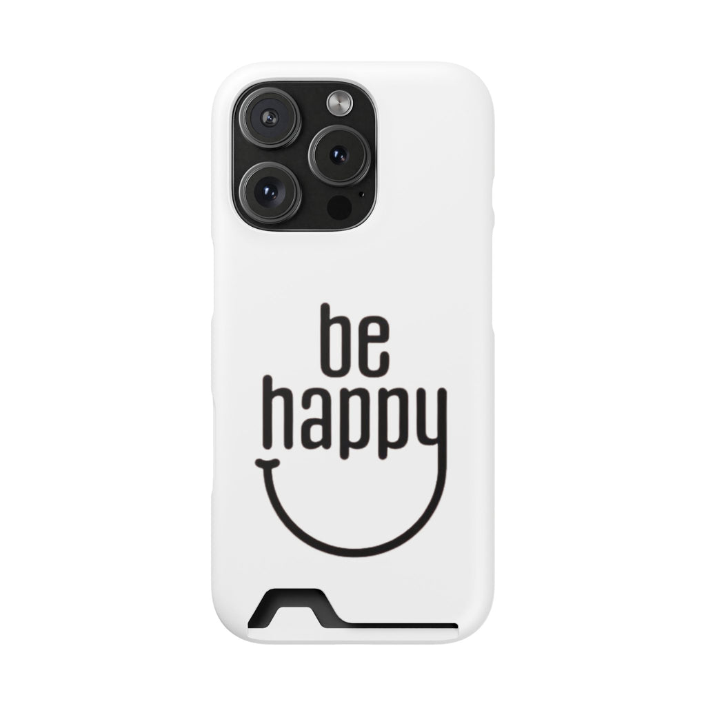 Minimal White Wallet Phone Case