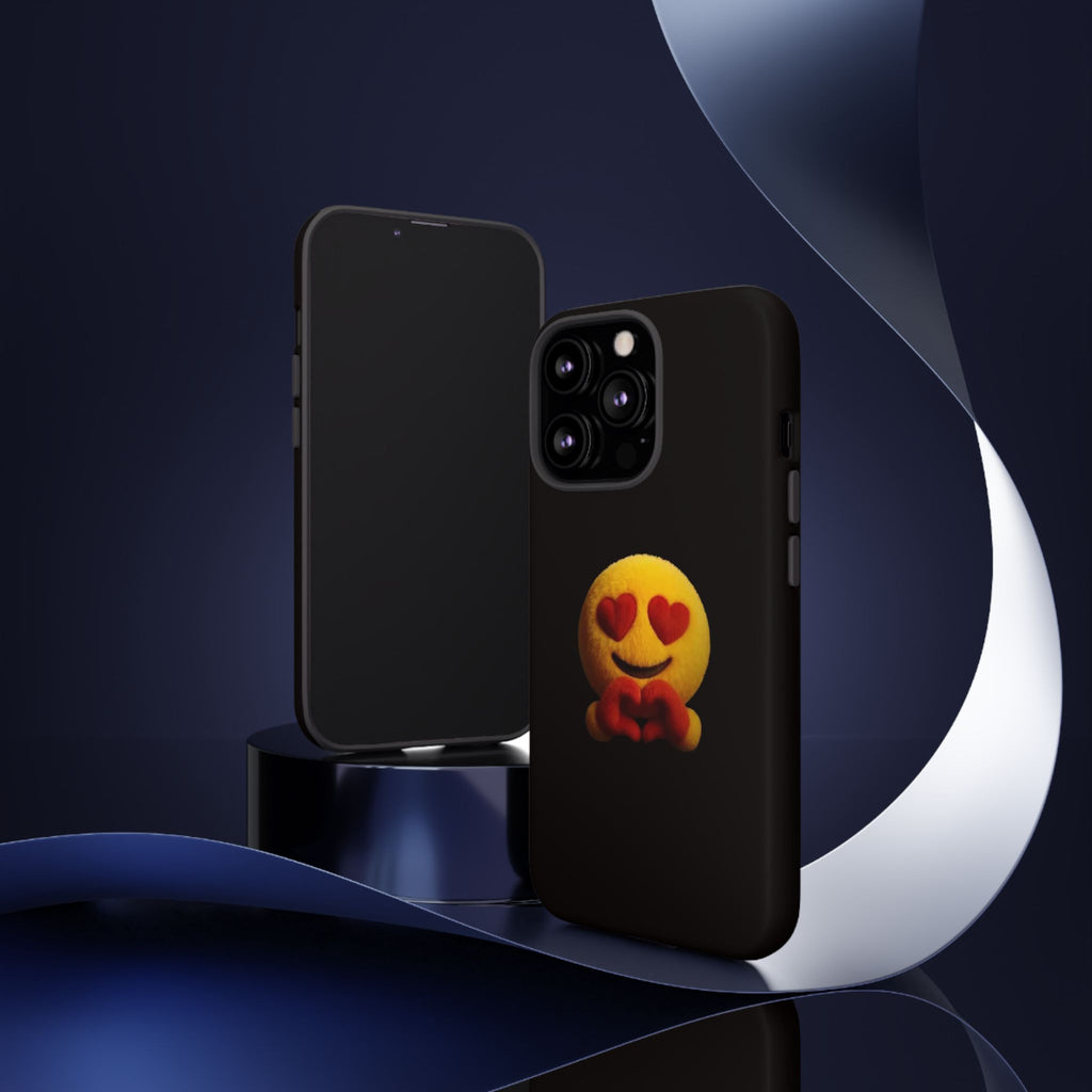 Heart Eyes Emoji Love Design (Tough Protective Cover)