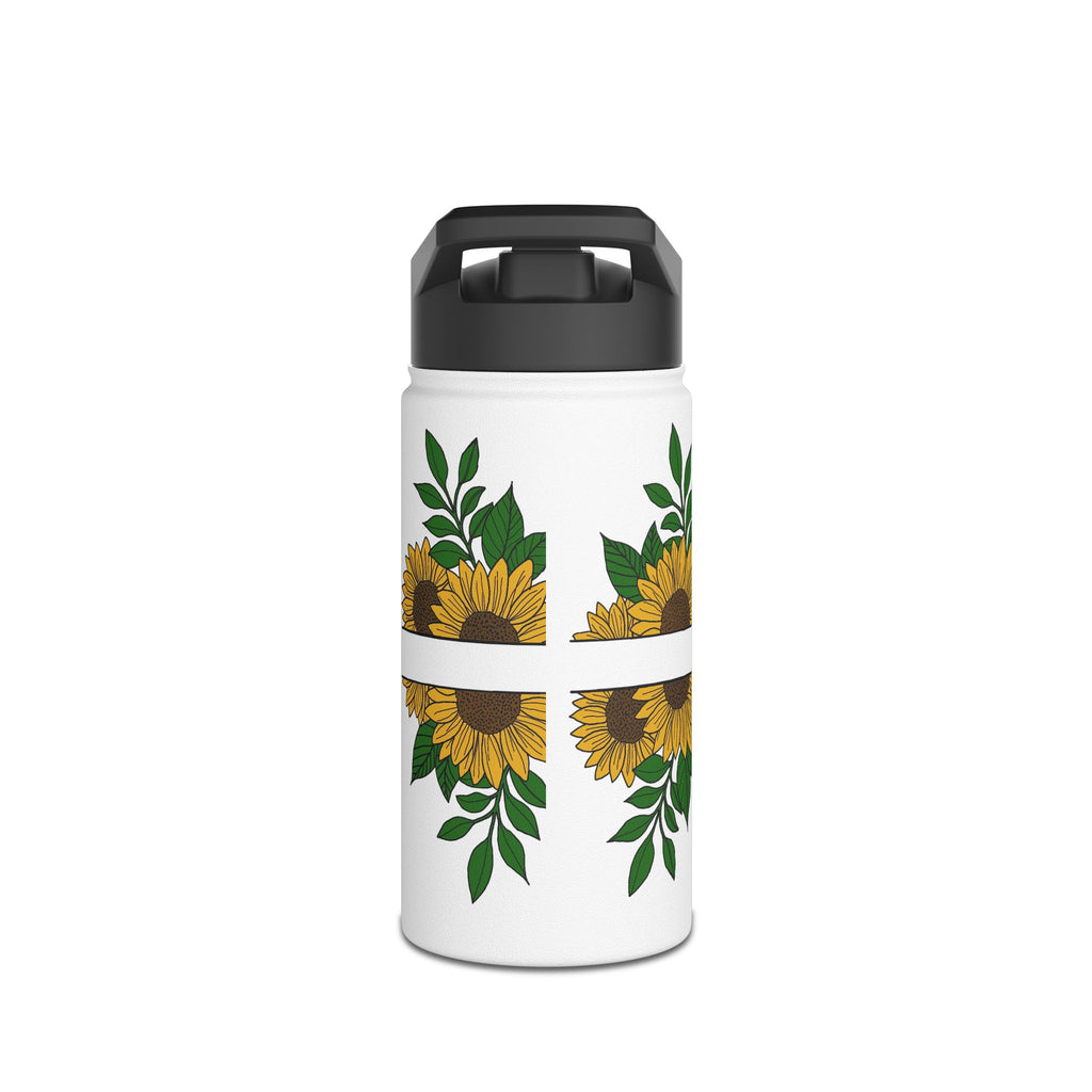 Sunflower Stainless Steel Water Bottle