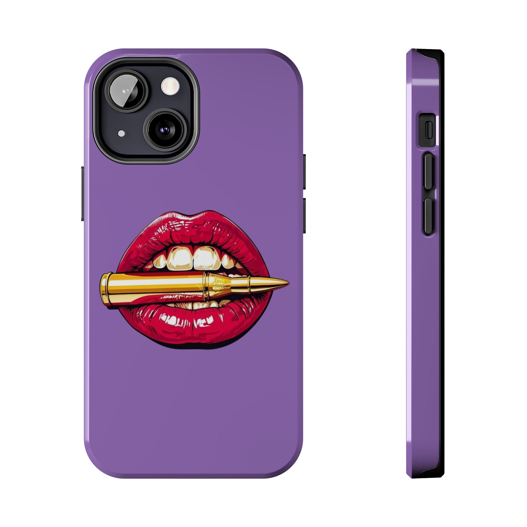 Bold Lipstick Phone Cases | Stylish Tough Cases, Phone Accessories, Birthday Gifts, Trendy Cell Phone Covers, Fashionable Tech Gear