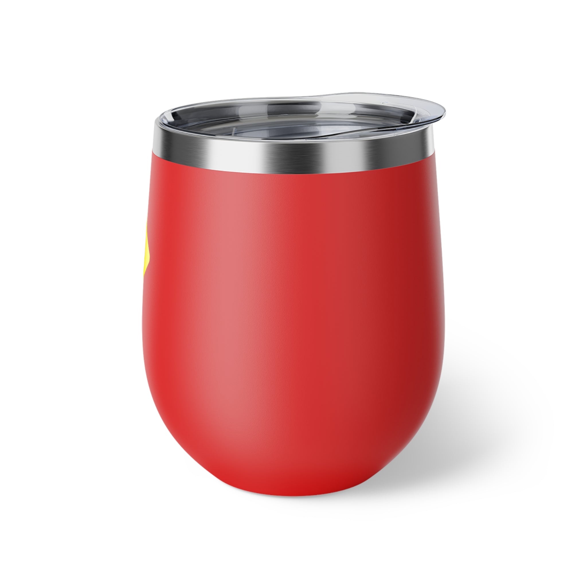 No Stress 12oz Insulated Wine Tumbler — Copper Vacuum Travel Cup