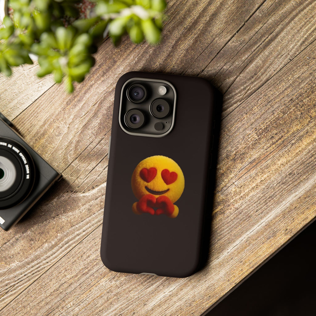Heart Eyes Emoji Love Design (Tough Protective Cover)