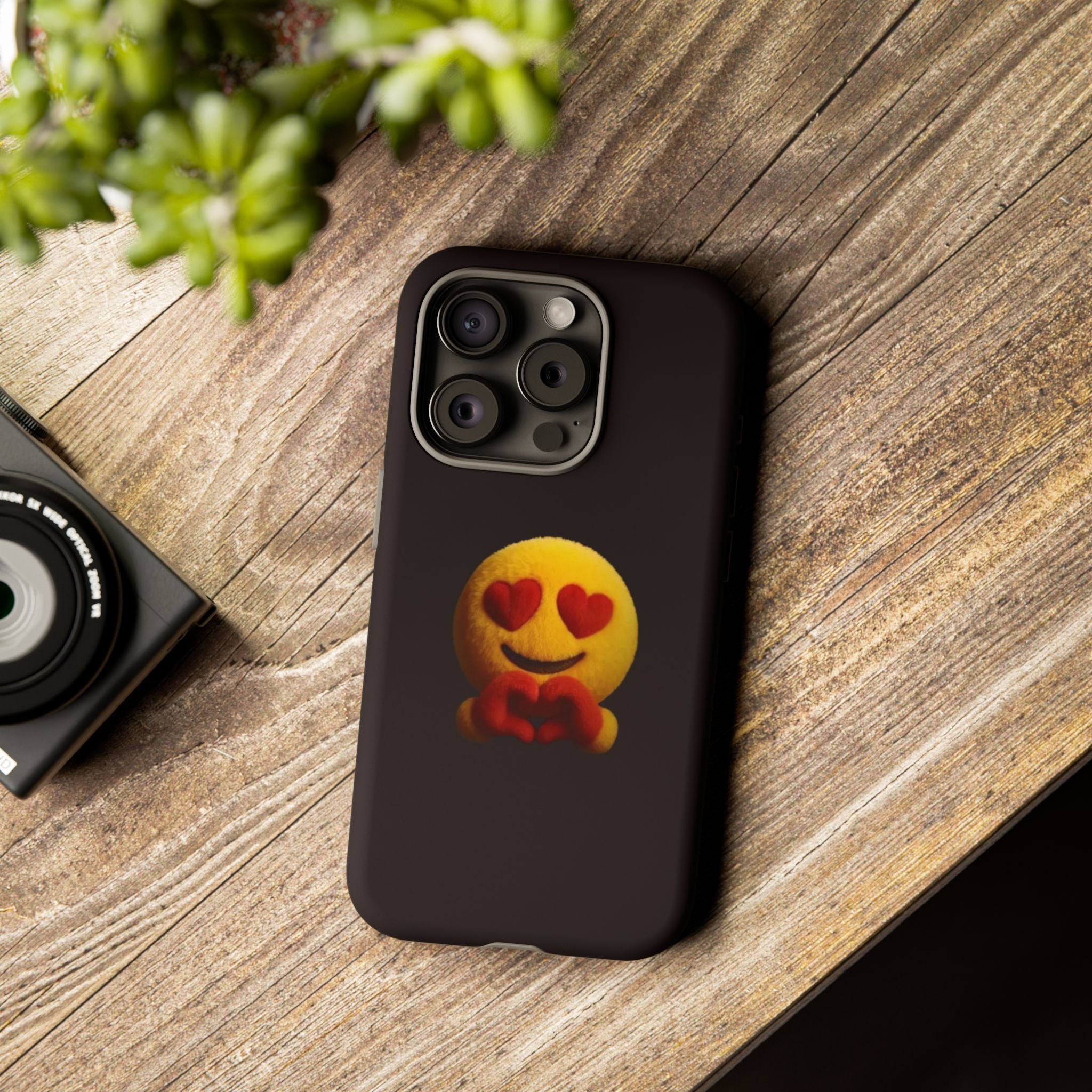 Heart Eyes Emoji Love Design (Tough Protective Cover)