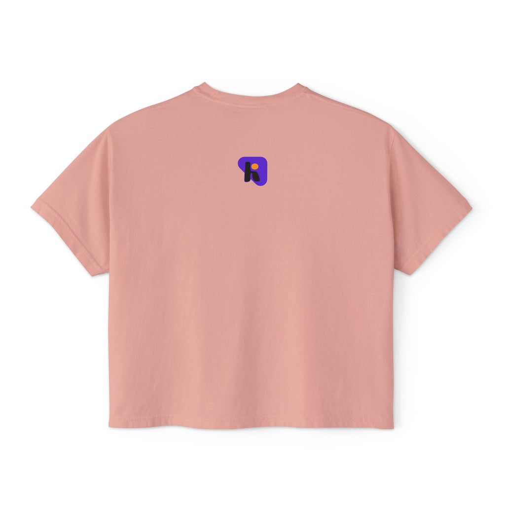 It's Not That Deep Retro Women's Boxy Tee