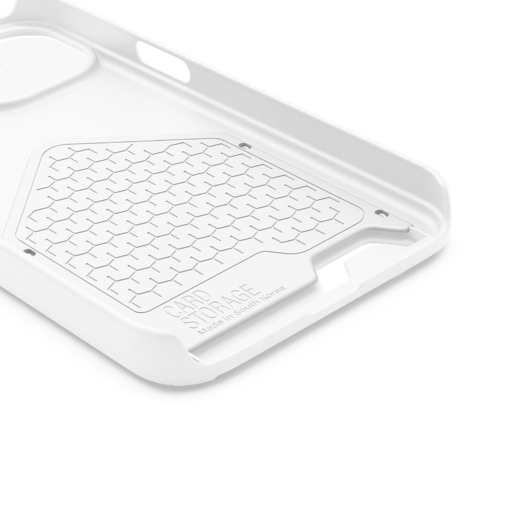 Minimal White Wallet Phone Case