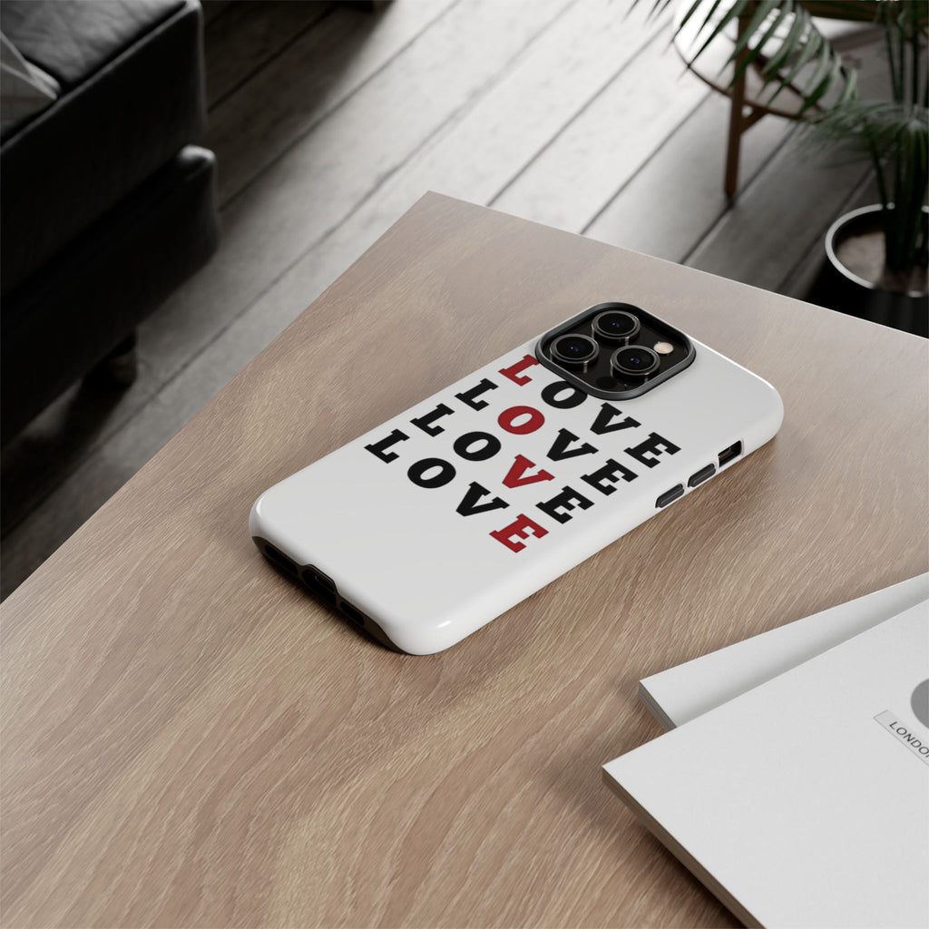 Love Repeat Tough Phone Case