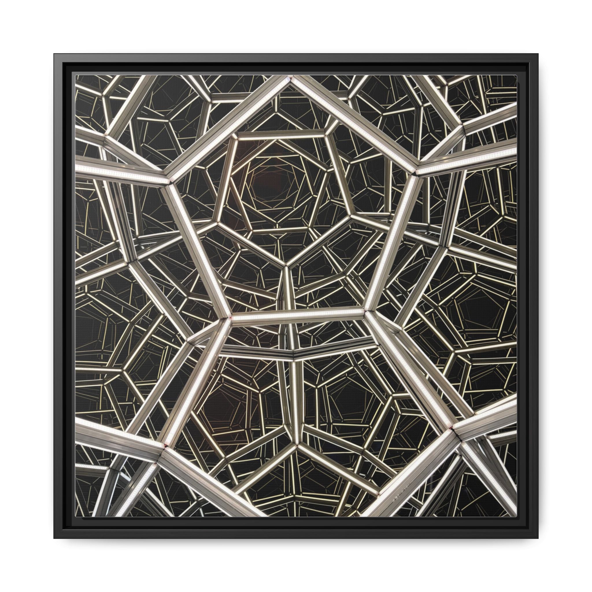 Framed Wall Art Print, Modern Geometric Canvas, Abstract Home Decor, Unique Gift, Stylish Office Art, Contemporary Room Decor