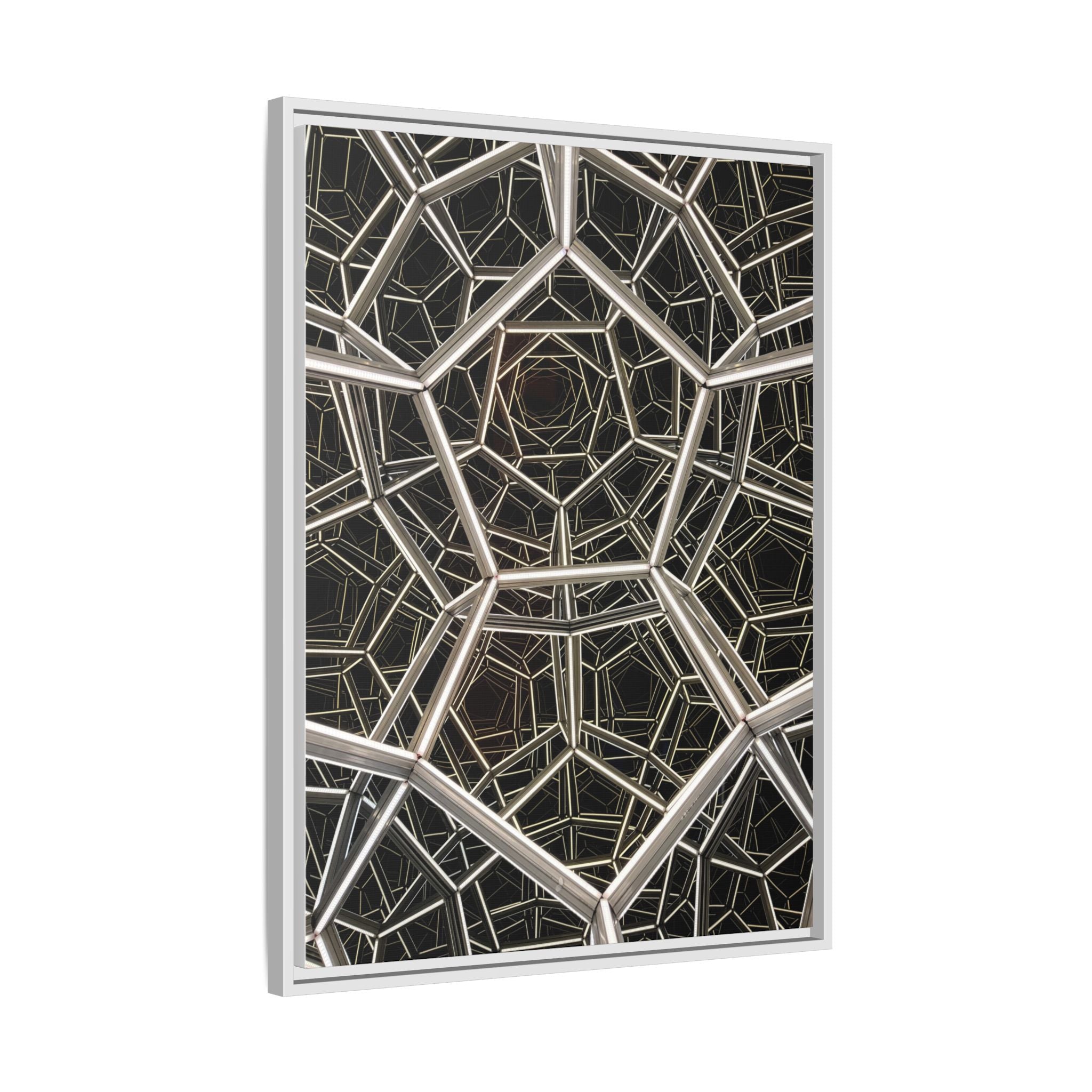 Framed Wall Art Print, Modern Geometric Canvas, Abstract Home Decor, Unique Gift, Stylish Office Art, Contemporary Room Decor