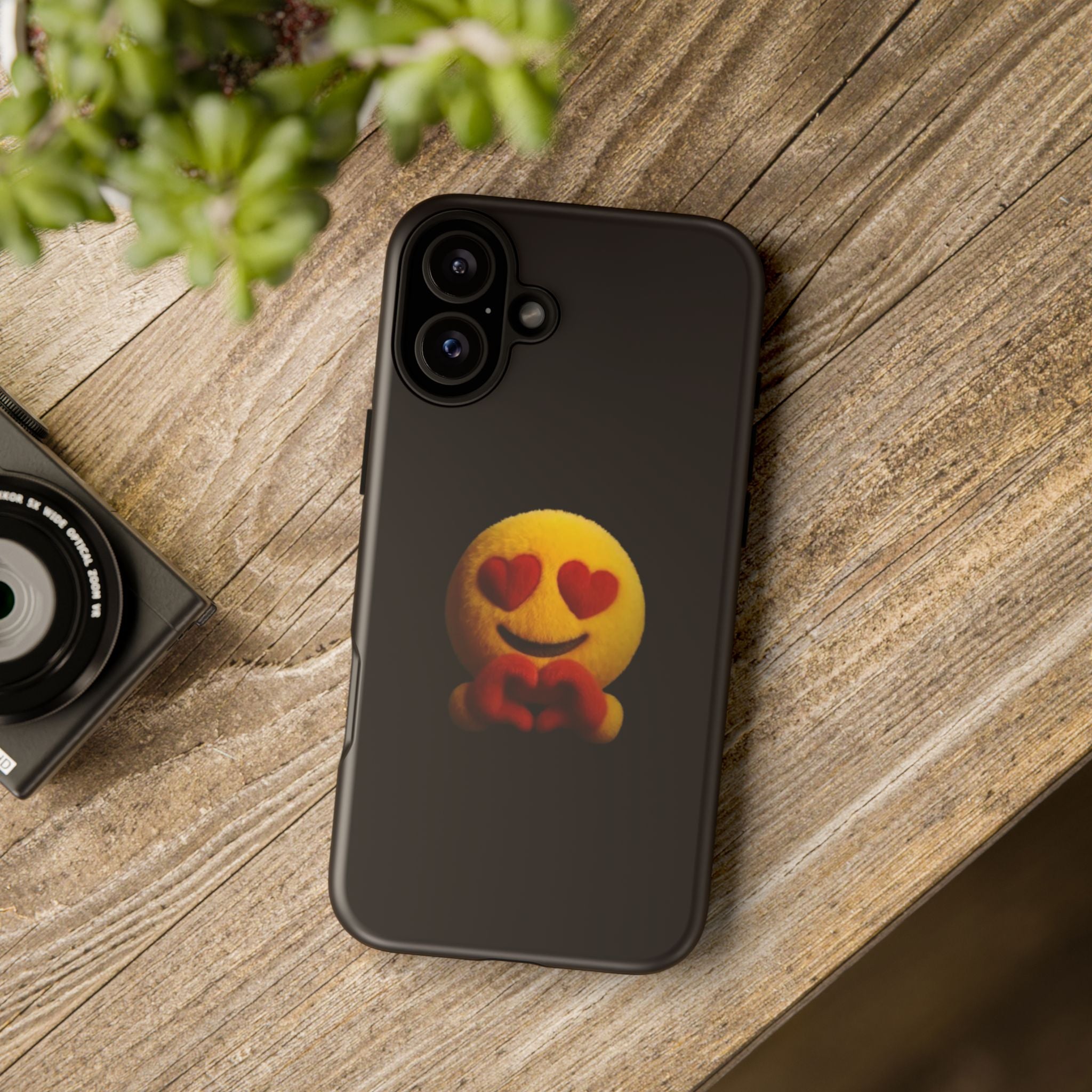 Heart Eyes Emoji Love Design (Tough Protective Cover)