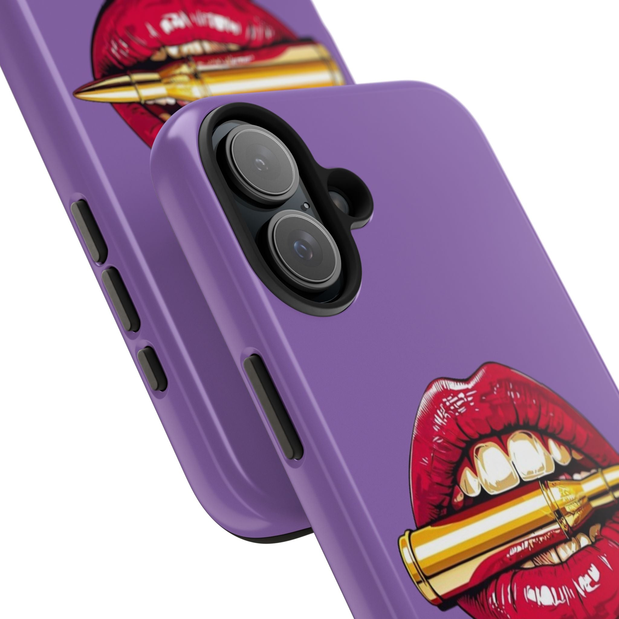 Bold Lipstick Phone Cases | Stylish Tough Cases, Phone Accessories, Birthday Gifts, Trendy Cell Phone Covers, Fashionable Tech Gear