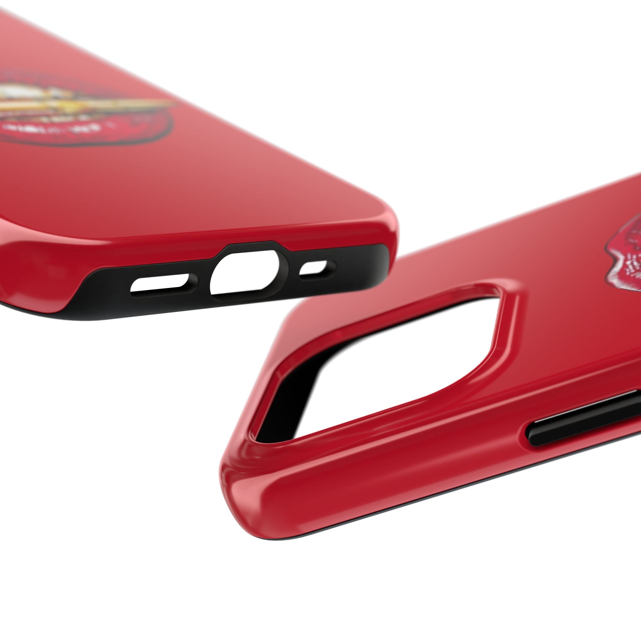 Bold Lipstick Phone Case - Tough Cover for Trendsetters, Vibrant Red Phone Skin, Fashionable Phone Accessory, Unique Gift for Her, [...]