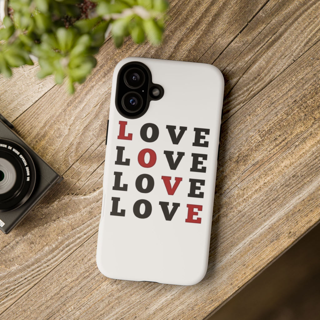Love Repeat Tough Phone Case