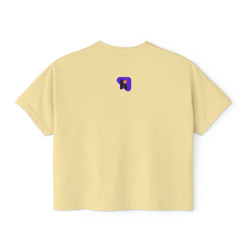 It's Not That Deep Retro Women's Boxy Tee