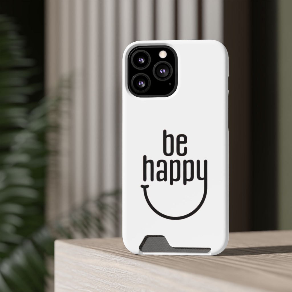 Minimal White Wallet Phone Case