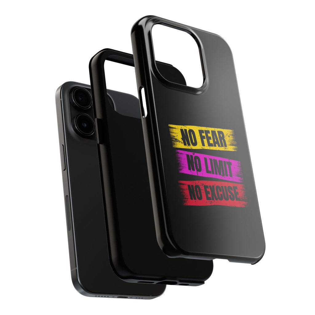 Bold Motivational Phone Cases, Inspirational Cases for Grit, Tough Phone Covers, Fitness Gifts, Empowerment Cases