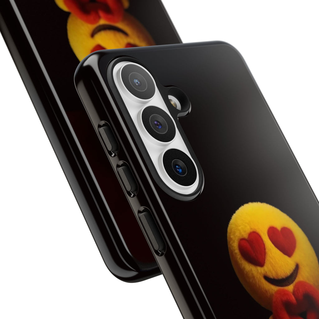 Heart Eyes Emoji Love Design (Tough Protective Cover)