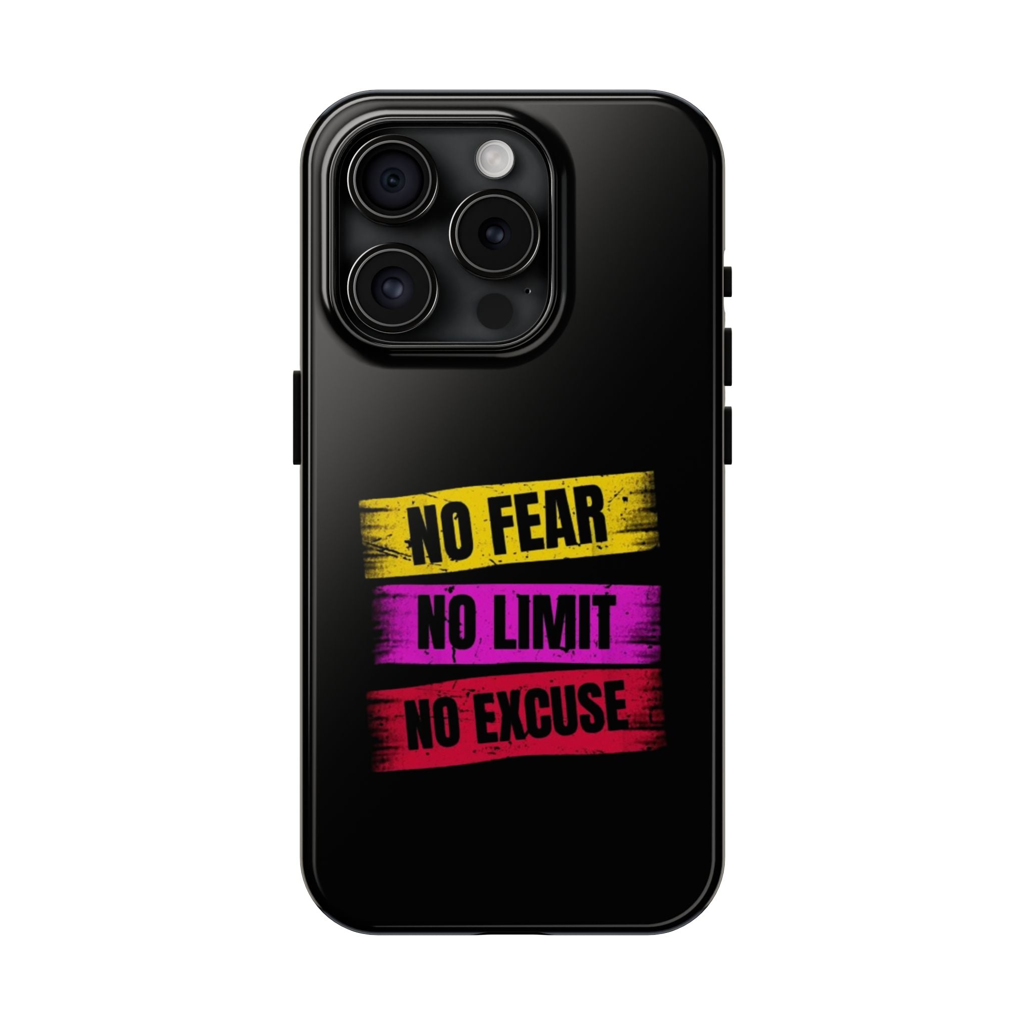 Bold Motivational Phone Cases, Inspirational Cases for Grit, Tough Phone Covers, Fitness Gifts, Empowerment Cases