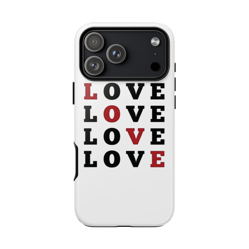 Love Repeat Tough Phone Case