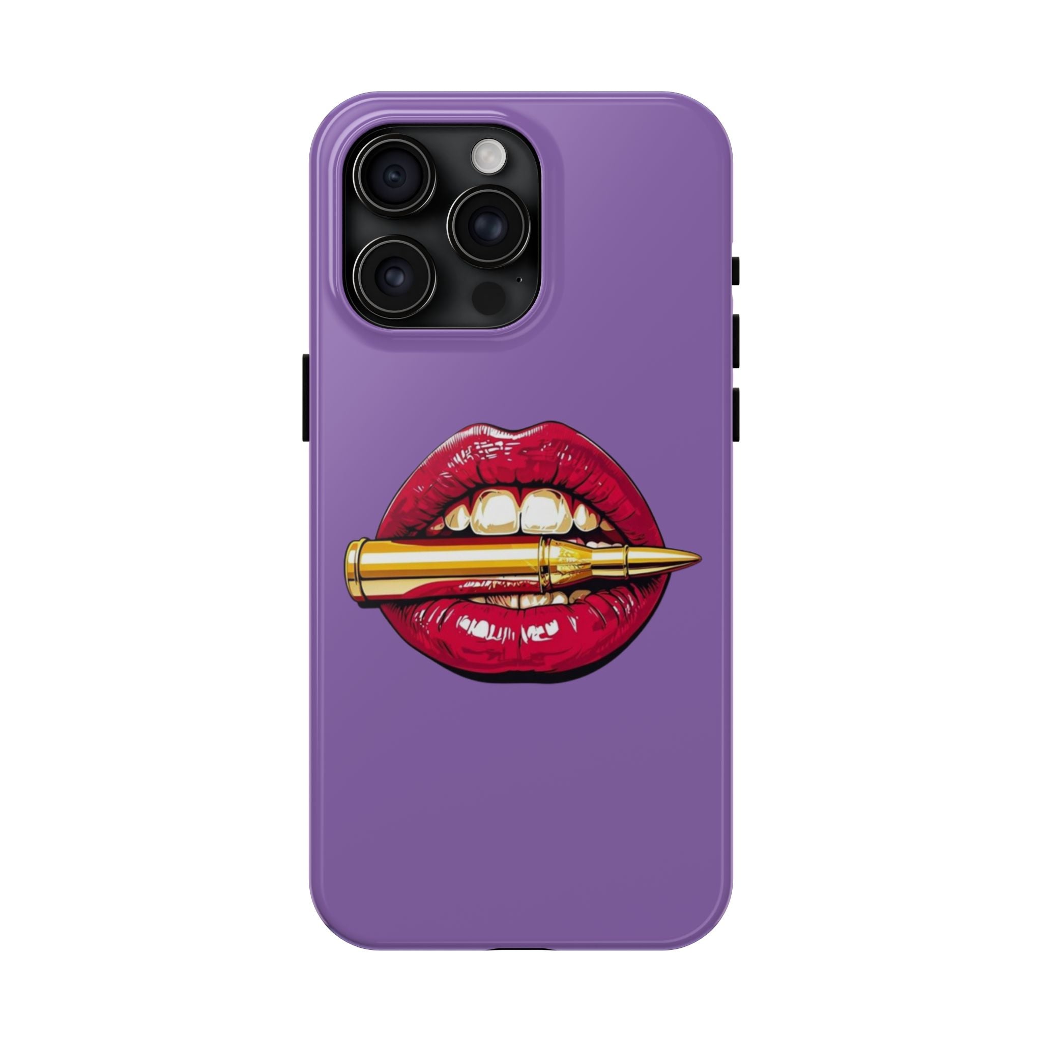 Bold Lipstick Phone Cases | Stylish Tough Cases, Phone Accessories, Birthday Gifts, Trendy Cell Phone Covers, Fashionable Tech Gear