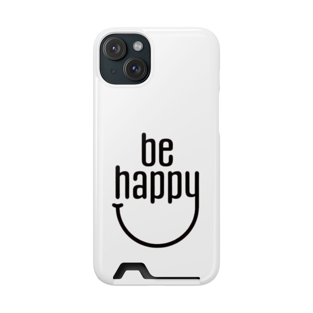 Minimal White Wallet Phone Case