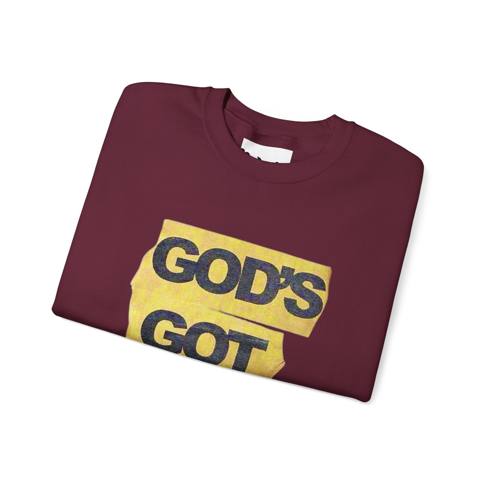 God's Got You Crewneck Sweatshirt, Inspirational Gift, Unisex Sweatshirt, Motivational Fashion, Encouragement Apparel, Cozy Everyday Wear