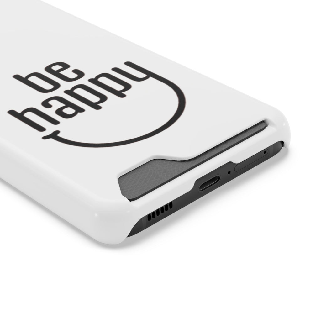 Minimal White Wallet Phone Case
