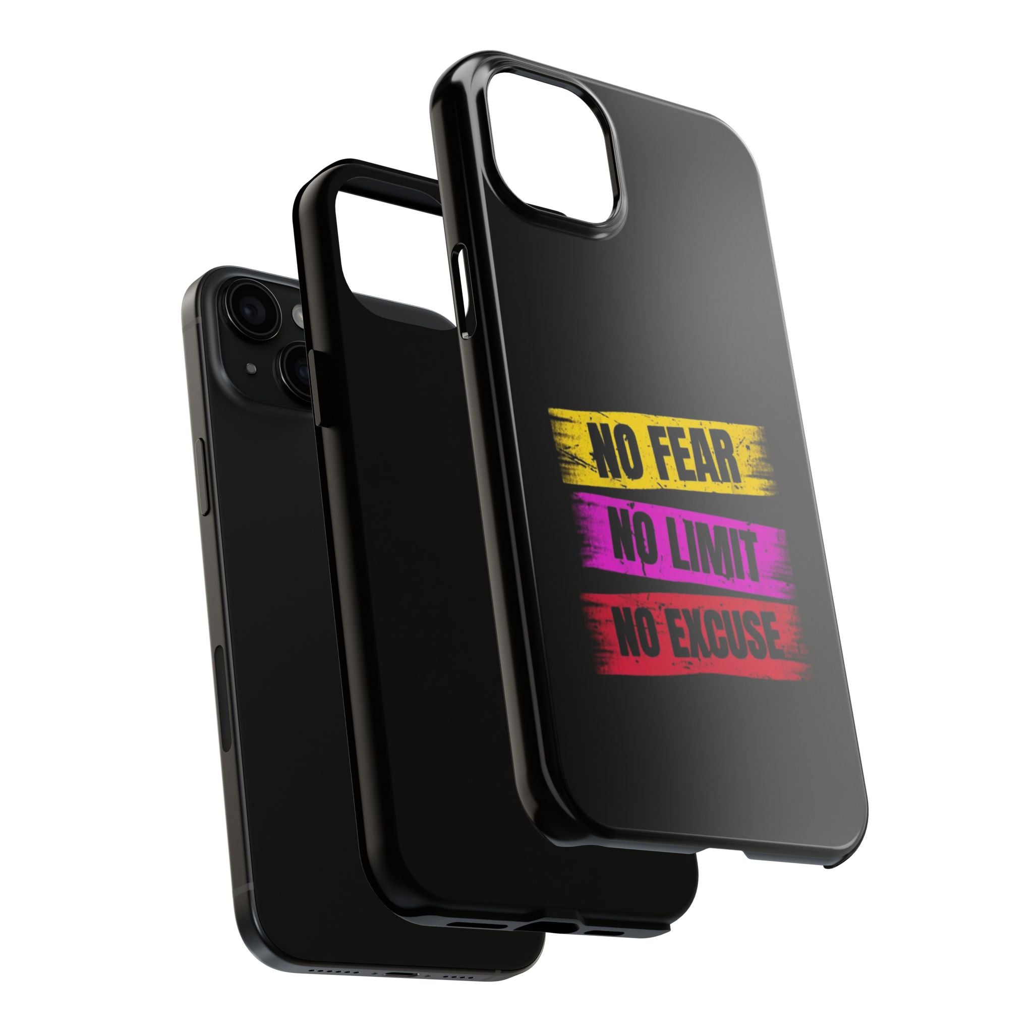 Bold Motivational Phone Cases, Inspirational Cases for Grit, Tough Phone Covers, Fitness Gifts, Empowerment Cases