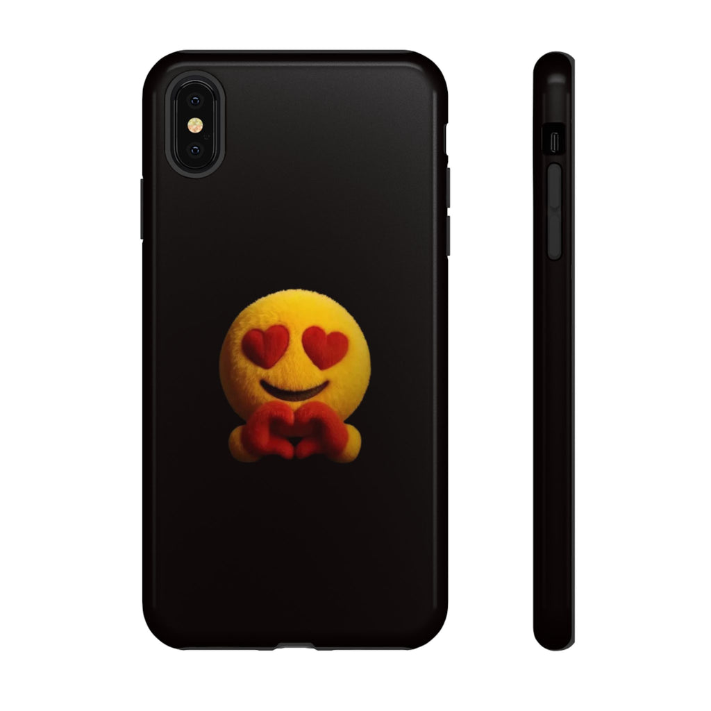 Heart Eyes Emoji Love Design (Tough Protective Cover)