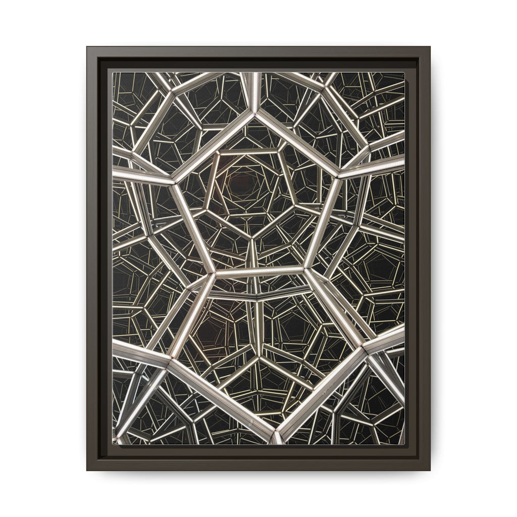 Framed Wall Art Print, Modern Geometric Canvas, Abstract Home Decor, Unique Gift, Stylish Office Art, Contemporary Room Decor
