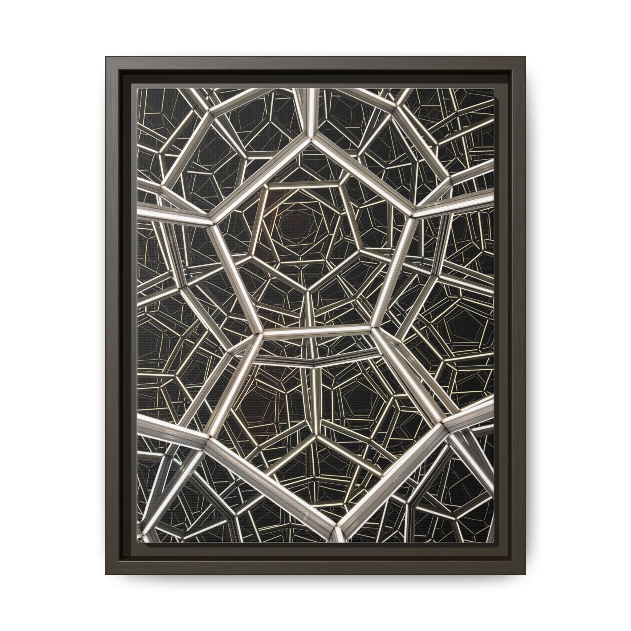 Framed Wall Art Print, Modern Geometric Canvas, Abstract Home Decor, Unique Gift, Stylish Office Art, Contemporary Room Decor