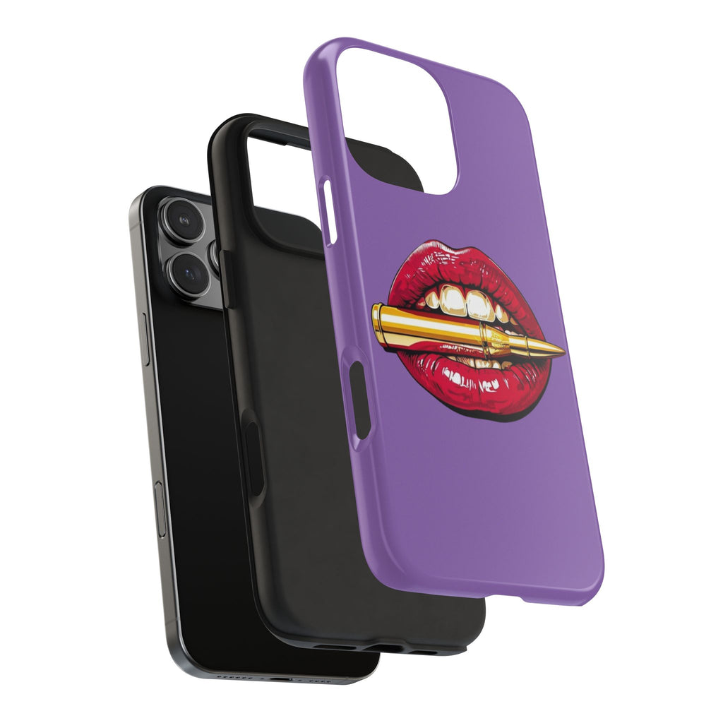 Bold Lipstick Phone Cases | Stylish Tough Cases, Phone Accessories, Birthday Gifts, Trendy Cell Phone Covers, Fashionable Tech Gear