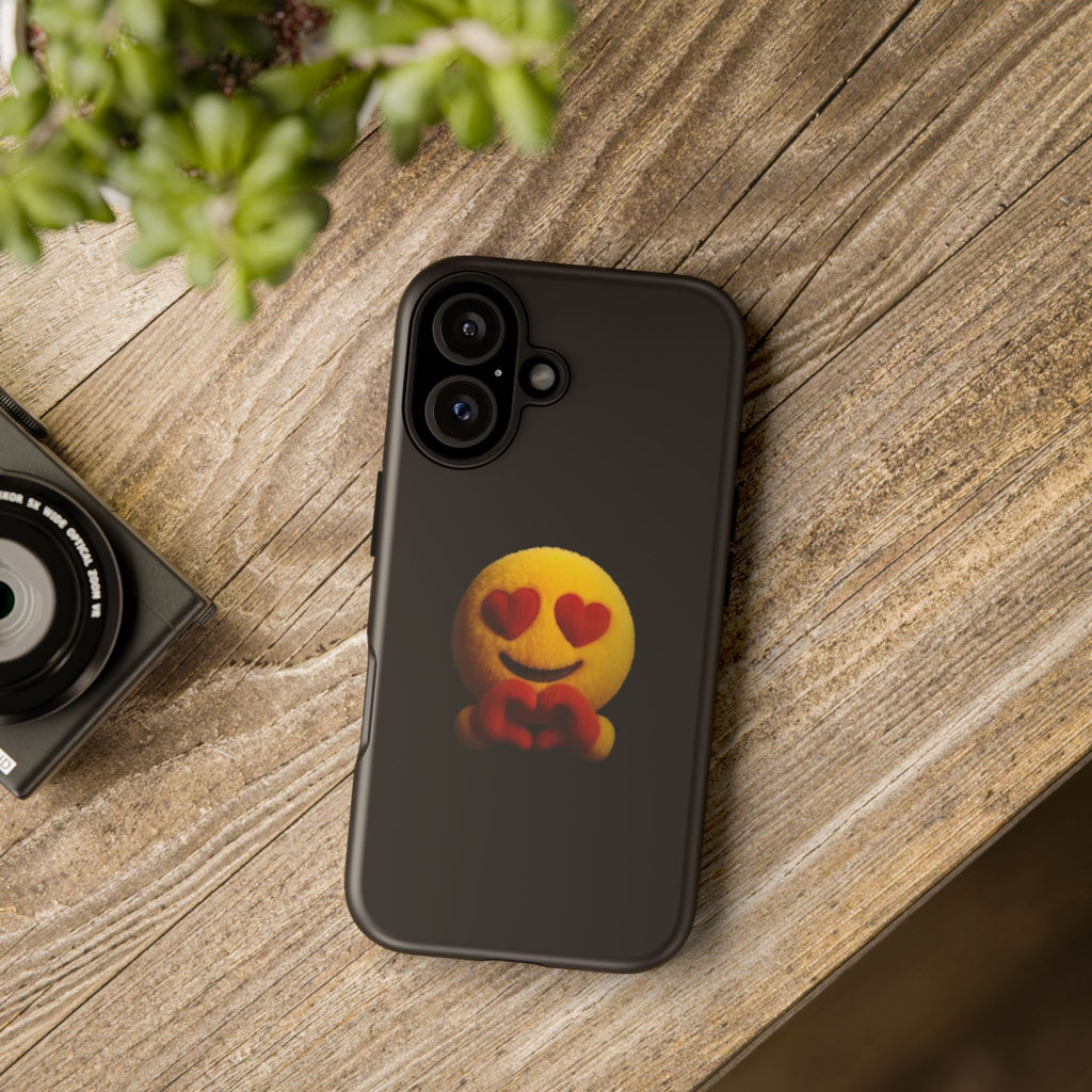 Heart Eyes Emoji Love Design (Tough Protective Cover)
